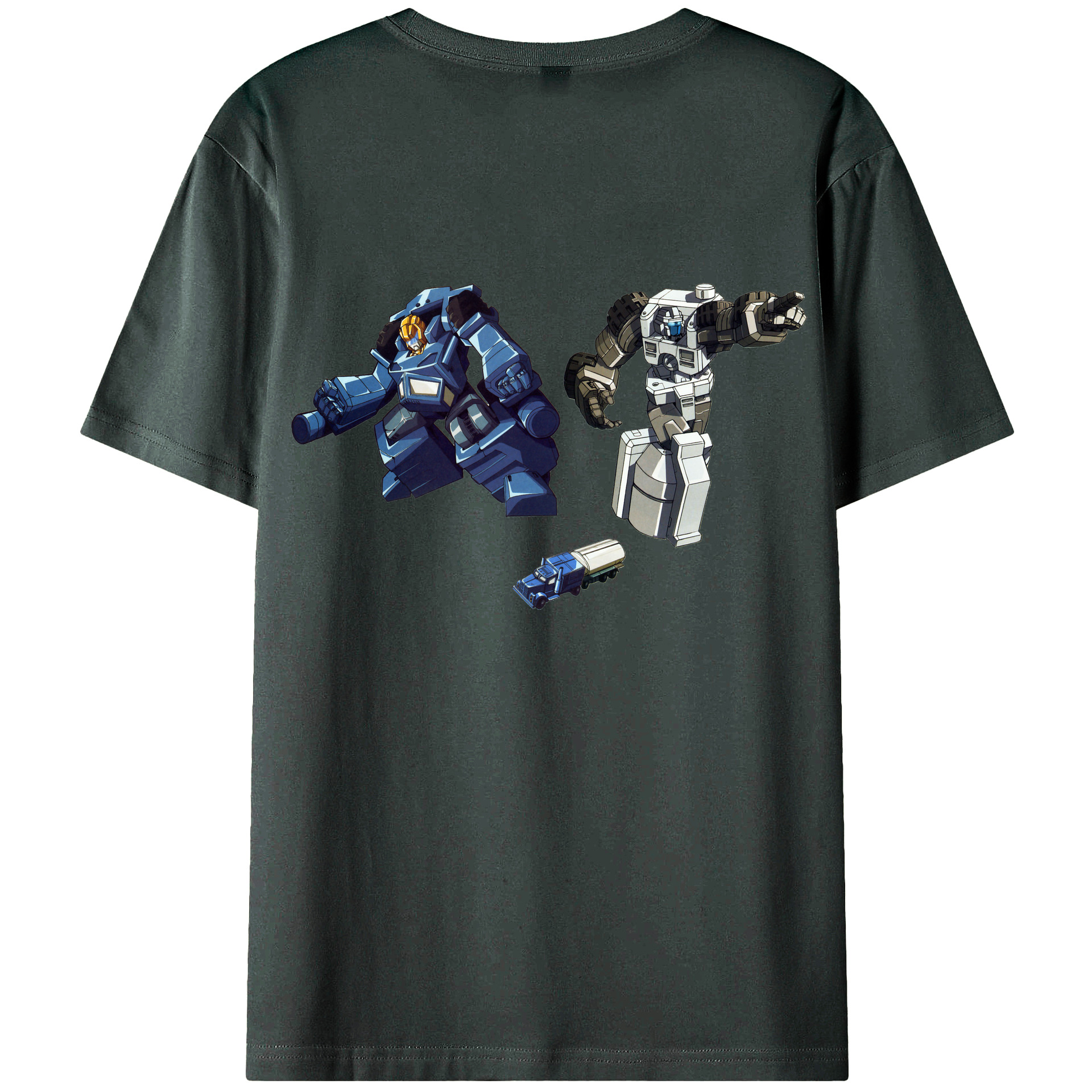 （画像用）  綿100％ メンズ半袖Tシャツ（バックプリント） 通気性